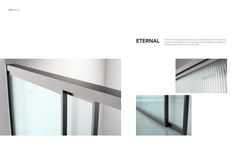 Figured Glass Sliding Door Shower Room Figured Glass Sliding Door Shower Room